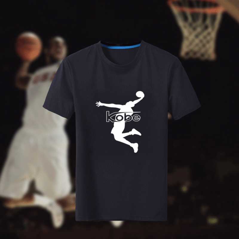 Men's Kobe Bryant Fresh Logo Black Short Sleeve T-Shirt FengYun,We sell and wholesale Men's Kobe Bryant Fresh Logo Black Short Sleeve T-Shirt FengYun on line form chian!